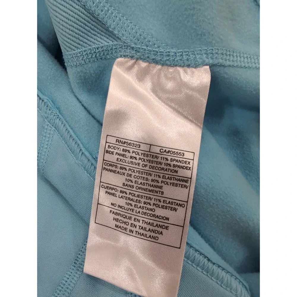 Nike Fit Dri Women's 1/2 Zip‎ Pullover w/Hood Size Large (12-14) Powder Blue